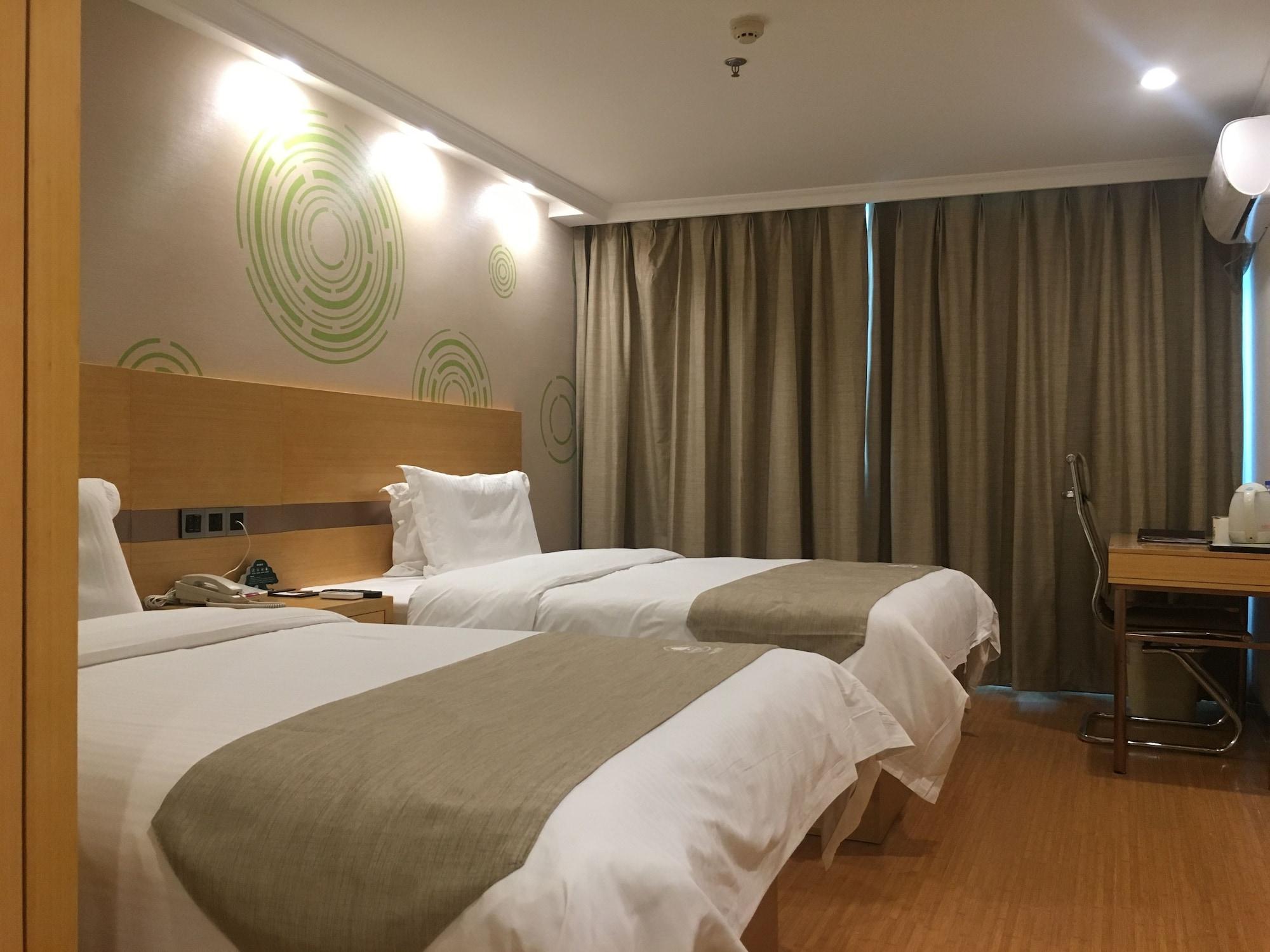 Greentree Inn Shanghai Hongqiao Airport Apartment Hotel Exterior foto
