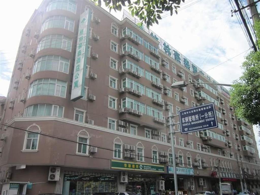 Greentree Inn Shanghai Hongqiao Airport Apartment Hotel Exterior foto